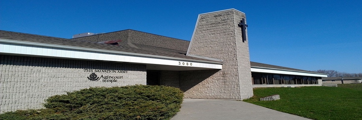 An outside view of Agincourt Temple